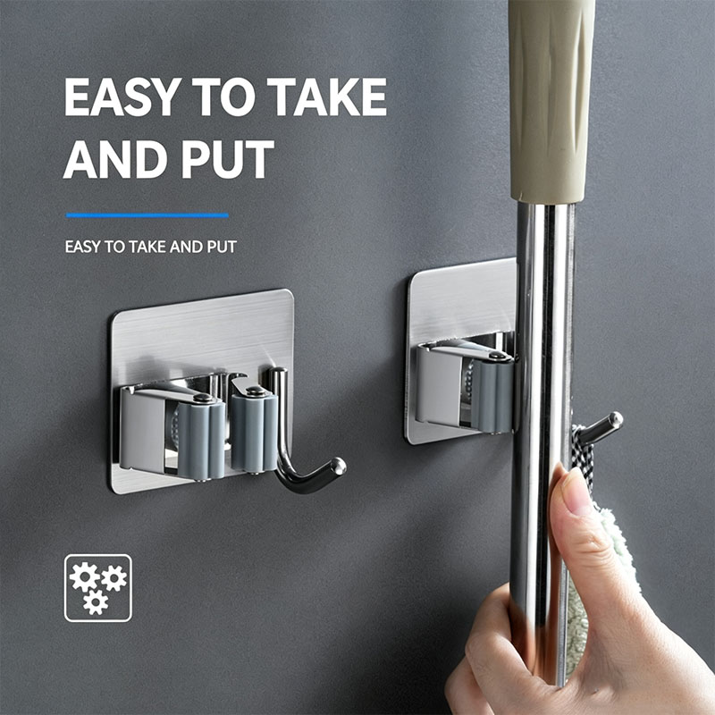 Home Bathroom Organizer - Zelfklevende wandhaken voor meerdere doeleinden, keuken,