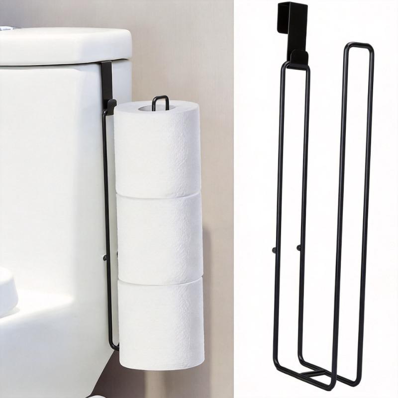 Plunger Toilet - Luxe wandgemonteerde toiletpapierhouder, waterdicht, antislip, tissuehouder,