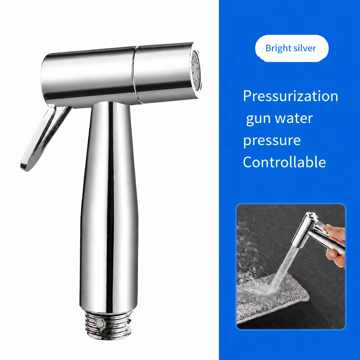 Plunger Toilet - Draagbare handdouche bidet sproeiermondstuk, accessoire voor