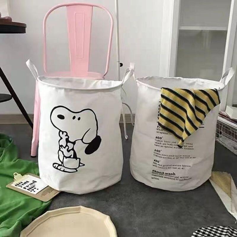Snoopy katoenen wasmand opvouw - Home Edit Bathroom Storage recensie en prijs