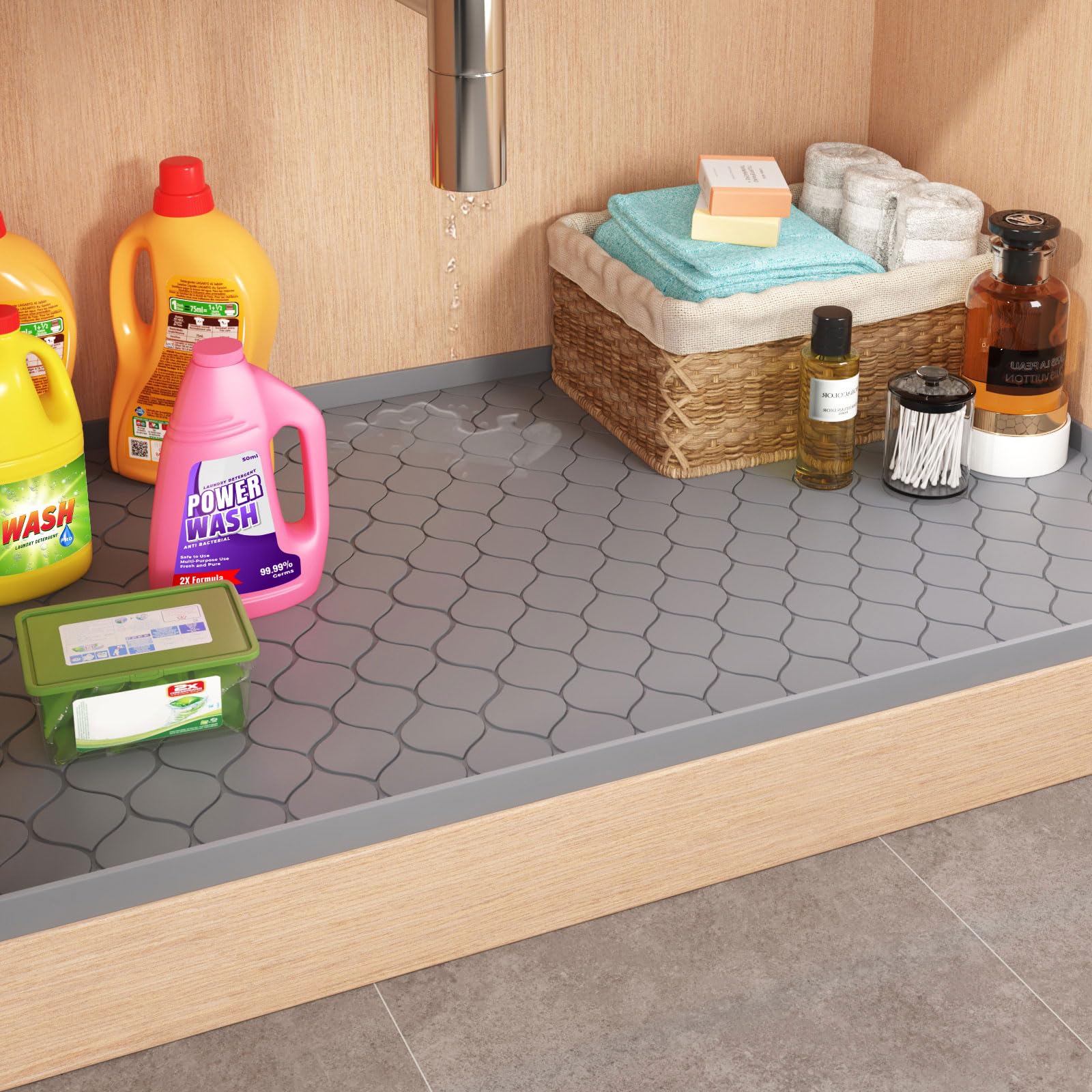 Siliconen onderkastmat, keuken - Home Essentials Bathroom Storage recensie en prijs