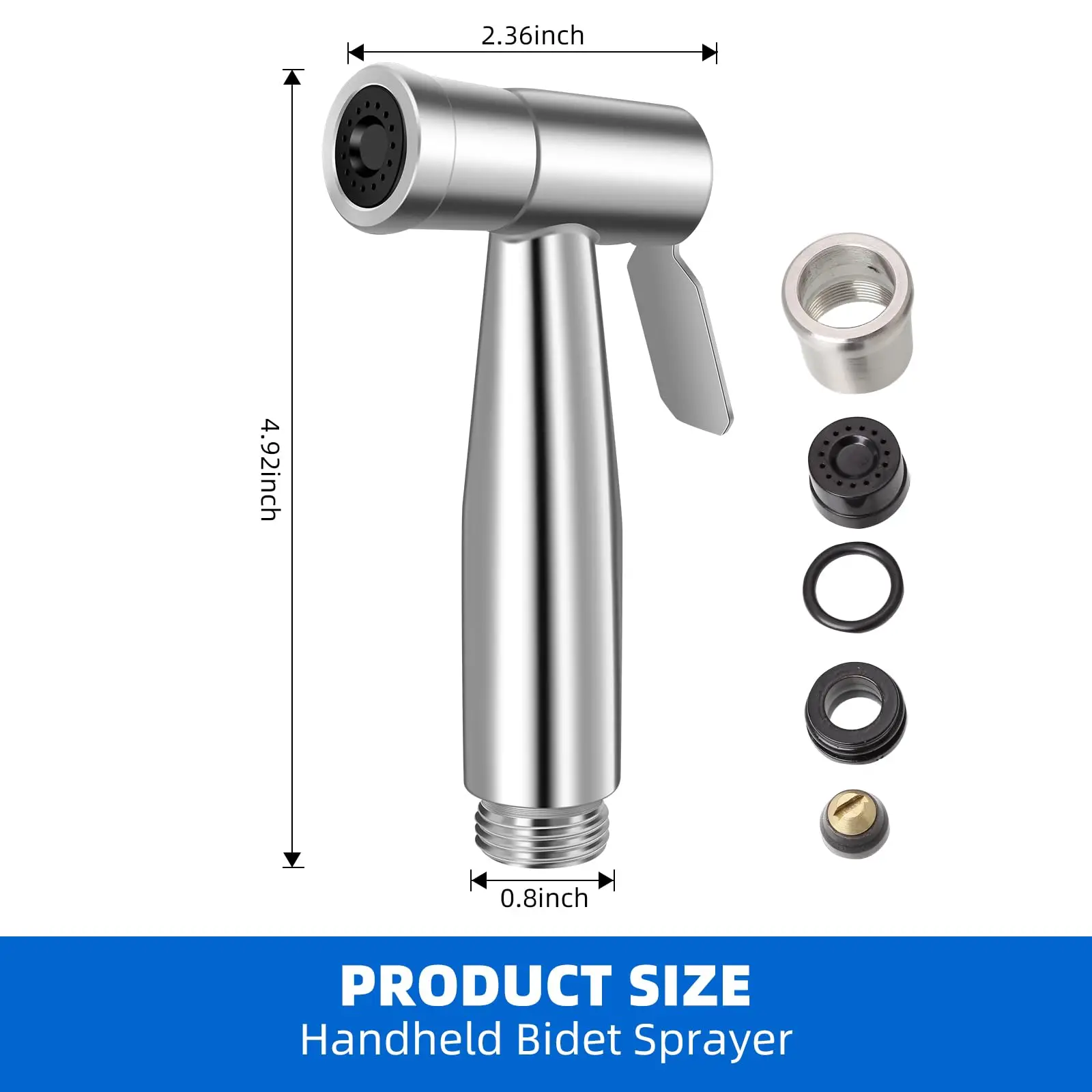 Draagbare handdouche bidet spr - Plunger Toilet recensie en prijs