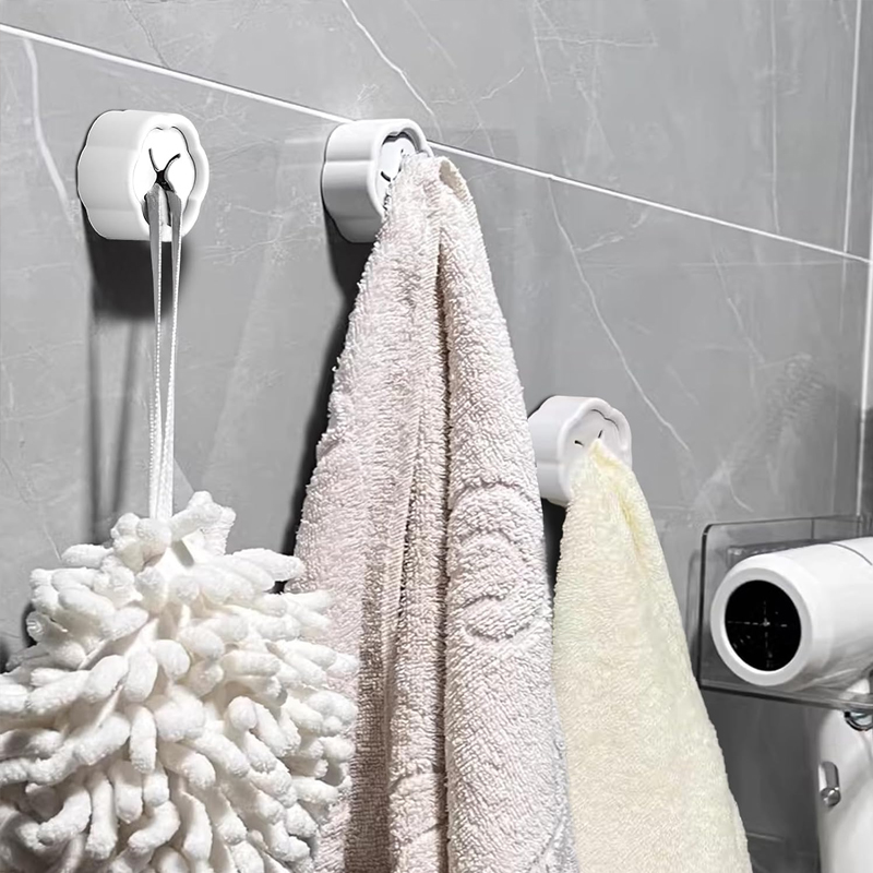 6 STKS Zelfklevende handdoekho - Home Bathroom Organizer recensie en prijs